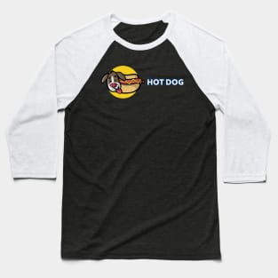 Hot Dog Baseball T-Shirt